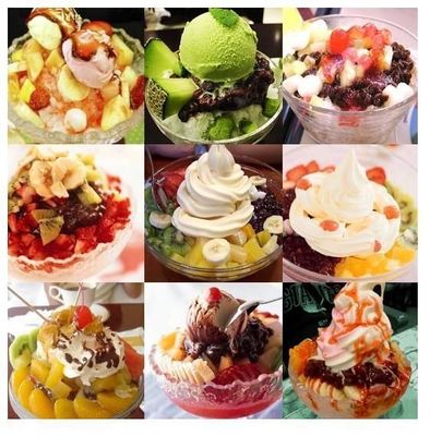 Mango Flavor Soft Serve Ice Cream Powder Per l' Asia Sud America Africa Medio Oriente