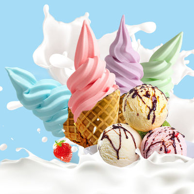 Delizioso cioccolato, sapore di frutta, gelato morbido, in polvere con 6,1 proteine