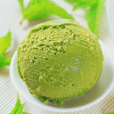 1 kg di gelato in polvere a gusto di matcha per la preparazione di 2,5 litri di acqua potabile