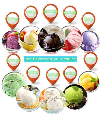 1 kg di gelato in polvere a gusto di matcha per la preparazione di 2,5 litri di acqua potabile