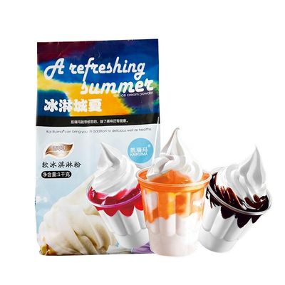25 kg Dettaglio imballaggio Servire gelato in polvere premix con crema leggera
