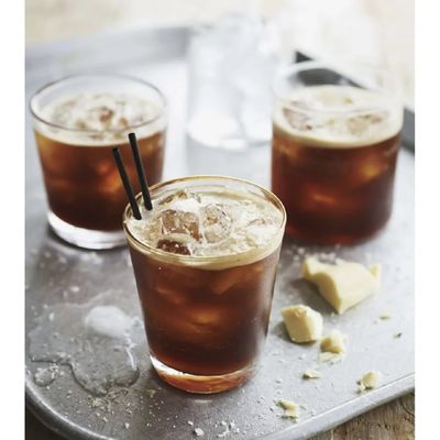 Conveniente crema di caffè bianco solubile in acqua fredda con 35% di grassi e 1-4% di proteine
