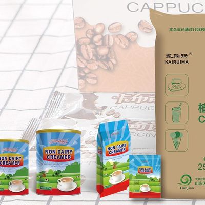 50% di contenuto di grassi Crema di tè al latte non lattiero-caseario K50 Opzione ad alto contenuto proteico