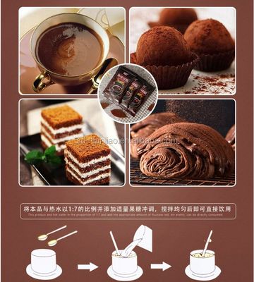 Instant Powder Sugar-Free Chocolate Malt Drink Mix per una deliziosa e sana scelta