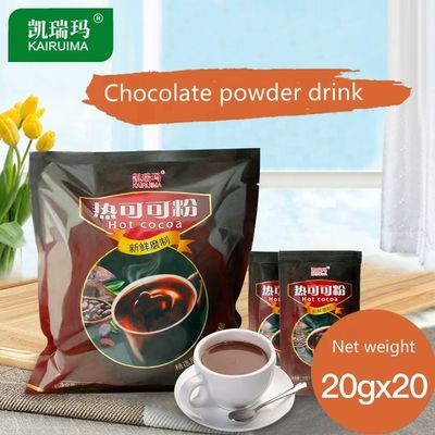 Godetevi il caratteristico sapore di cacao, il mix di cioccolato caldo per le bevande calde di cacao
